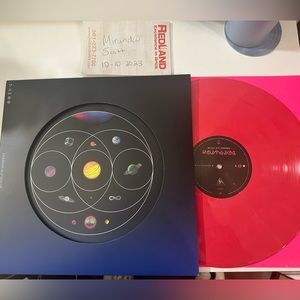 Coldplay - Music Of The Spheres - Red Recycled Vinyl - MESSAGE FOR VINYL BUNDLES